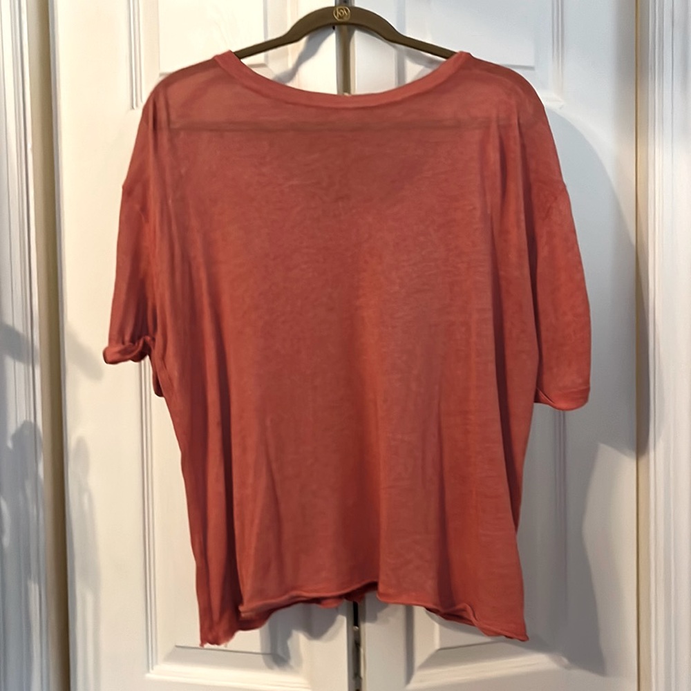 Free people oversized tee shirt